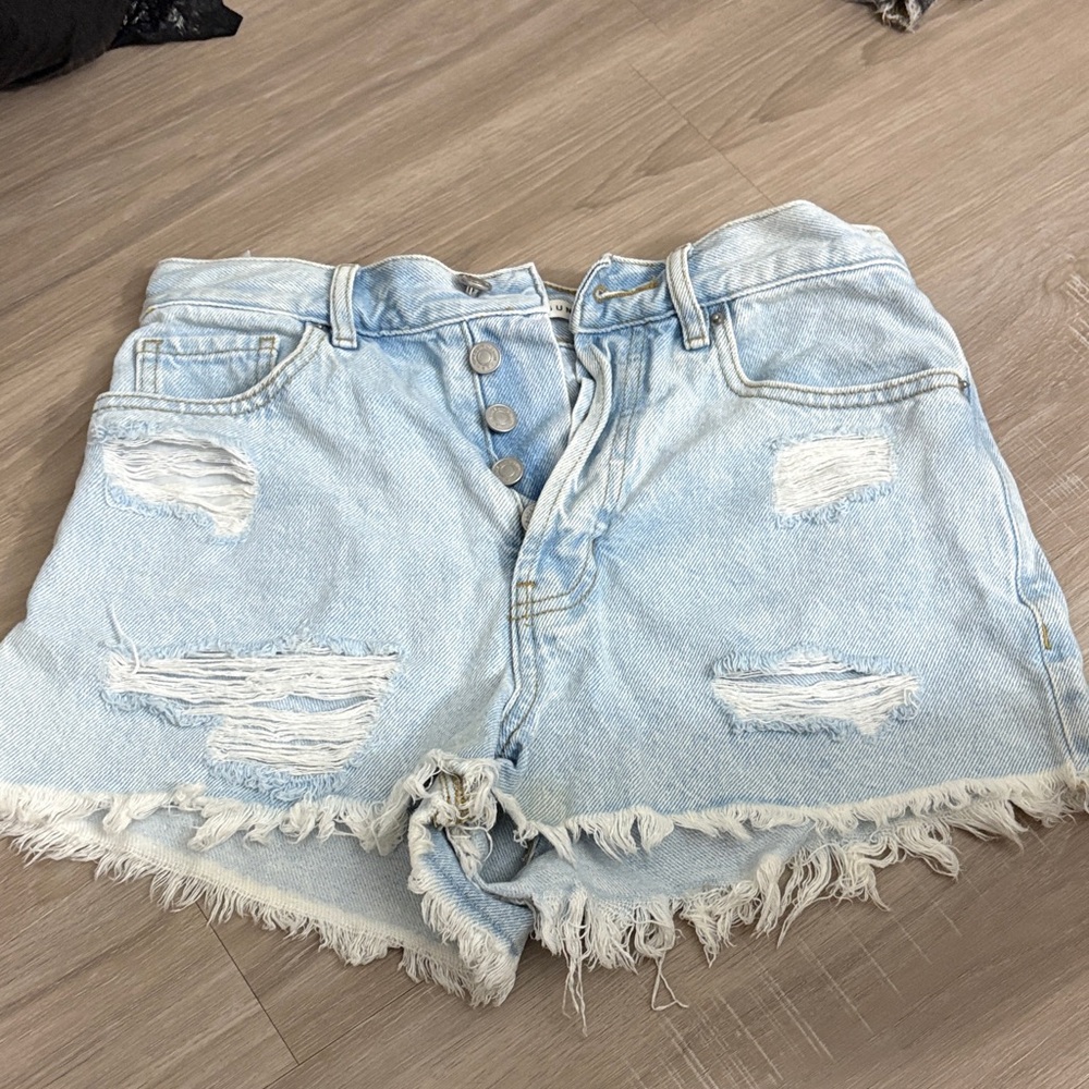 Pacsun Vintage High Rise Denim Shorts